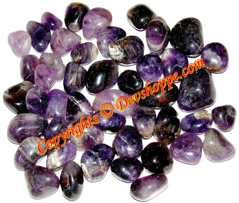 Natural Amethyst crystal Pebbles - 1 Kgs
