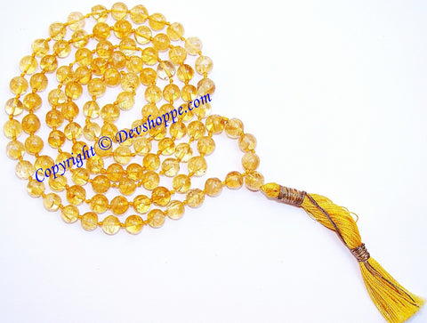Citrine mala