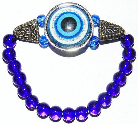 Evil eye lucky charm bracelet for protection