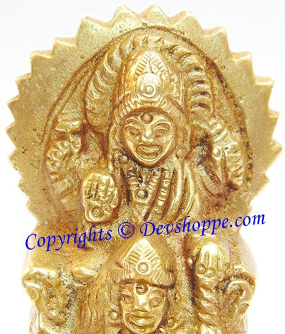 Surya Bhagwan Sun god idol in brass Surplus Factory
