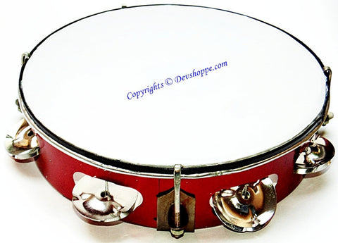 Tambourine Khanjari Hand Percussion Musical Instrument