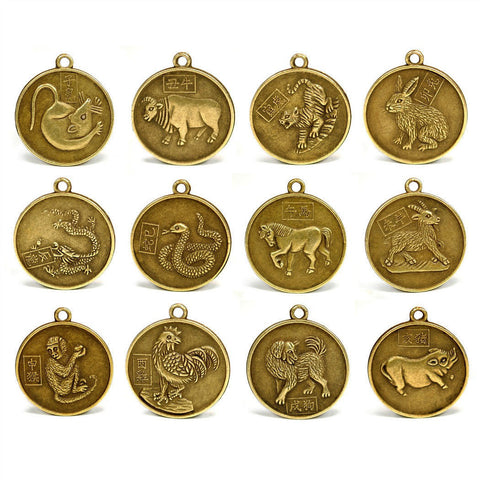 Set of 12 Chinese Zodiac Coins