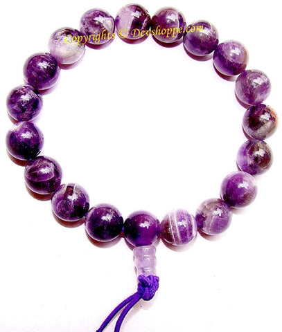 Amethyst Power bracelet for protection against psychic attacks and negative energy.