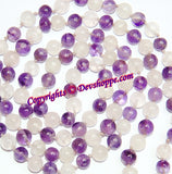 Amethyst Rose Quartz combination mala