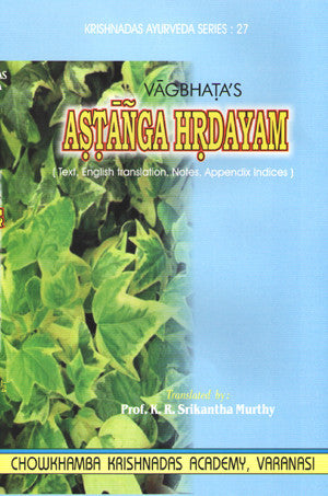 Vagbhata's Astanga Hrdayam - set of 3 Volumes