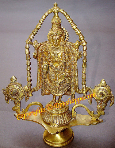 Lord Balaji ( Srinivasa , Venkateshwara ) Idol