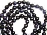 Blue Sunstone high quality faceted beads mala for good fortune and Prosperity