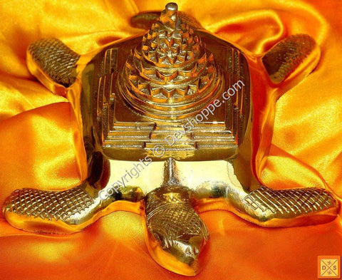 Brass Kurm Meru Shri Yantra