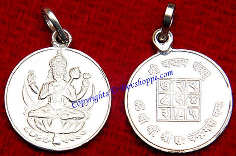 Chandra yantra pendant