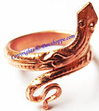 Copper Snake Ring