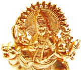 Set of ten small Durga idols for gifting purpose