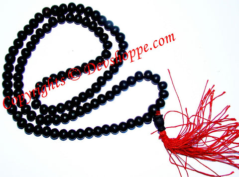 Black Ebony mala to increase Concentration and aid in Meditation