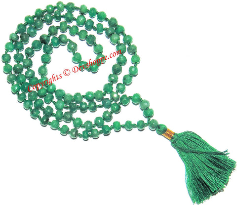 Emerald ( Panna )mala to remove the malefic effects of Planet Mercury (Budh)