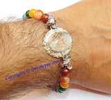 Ganesha Ridhi Sidhi Chakra beads bracelet