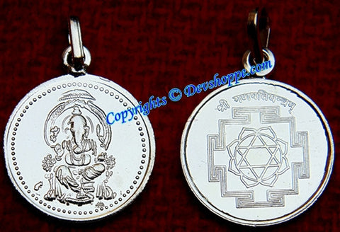 Ganesha yantra pendant