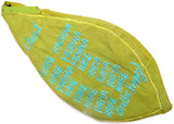 Sri Jagannath Gomukhi japa mala bag - Green