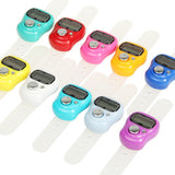 Mini Hand tally counter - Finger ring digital electronic head count ~ Japa counter