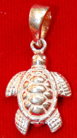 Pure Silver Tortoise (Kurma) pendant