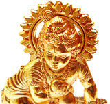 Set of ten small Laddugopal (Baby Krishna) idols for gifting purpose