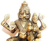 Sri Lakshmi Narasimha Panchdhatu idol