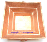 Large sized copper havan kunda