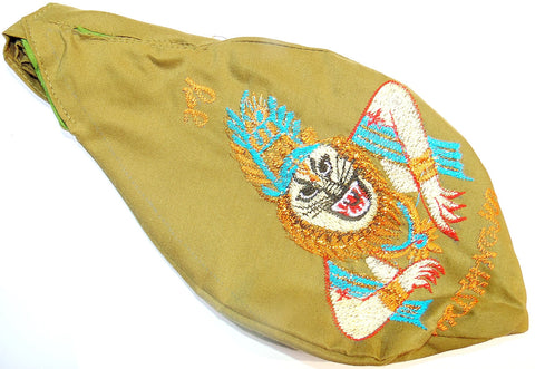 Lord Narasimha Gaumukhi (Gomukhi) bag - Green