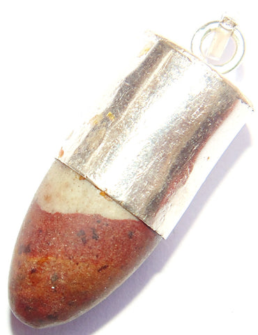 Sri Narmada Shivlinga silver pendant