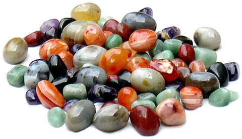 Natural Multi Colour Quartz Pebbles - 1 KG pack