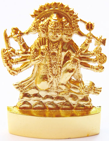 Set of ten small Panchmukhi Hanuman idols for gifting purpose