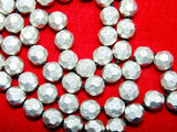 Parad mala 9 mm sized beads in diamond cutting , Superb quality