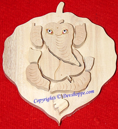 Peepal Ganesha Shriparni wood