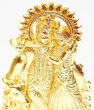 Set of ten small Radha Krishna idols for gifting purpose