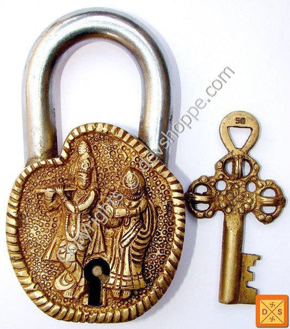 Sri Radha Krishna Temple Lock