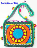 Aum (Om) woolen Shoulder (jhola) bag ~ Design 1