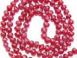 Ruby mala 108+1 beads for Surya