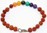 Chakra beads Rudraksha bracelet