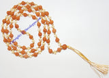 Rudraksha Citrine mala