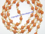 Rudraksha Citrine Combination mala