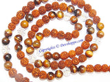 Tiger eye Rudraksha Combination mala