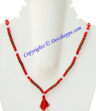 Rudraksh Coral combination mala