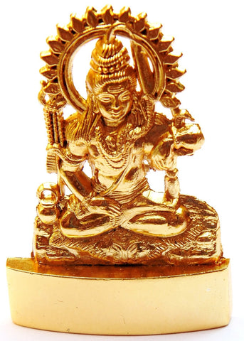 Set of ten small Shiva idols for gifting purpose