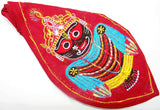 Sri Jagannath Gomukhi japa mala bag - Maroon