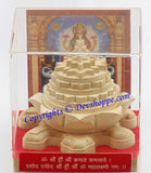 Shriparni (Sriparni) Kashyap (Kurm) Meru yantra ~ Sriyantra on Tortoise