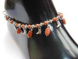 Sunstone Anklet - made up from Sunstone beads