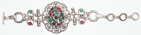 Beautiful Tribal jewellery bracelet in german silver