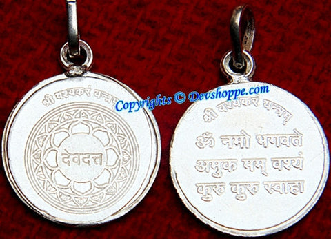Vashikaran yantra pendant