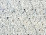 Weaved white mat