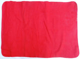Woolen mat red